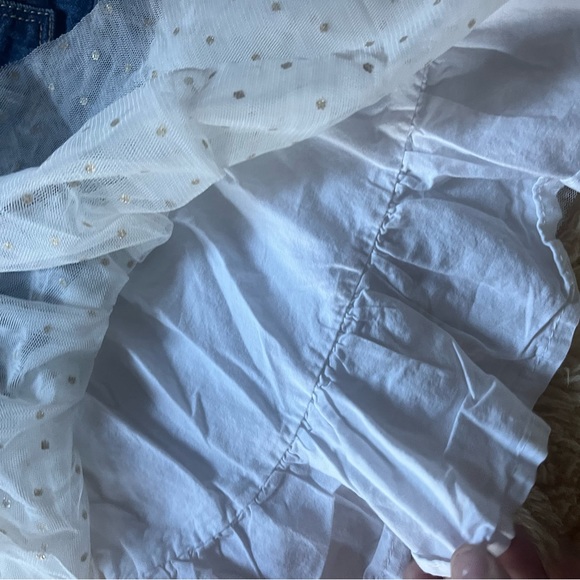 Denim Tuile Dress - Picture 5 of 6